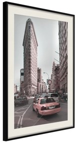 Artgeist Plagát - Urban Traffic [Poster] Veľkosť: 40x60, Verzia: Zlatý rám s passe-partout