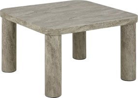 Konferenčný stolík Solano 60 cm mramor sivý