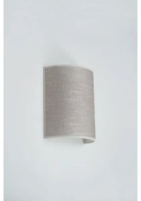 Brilagi - Nástenné svietidlo SEMI 1xE27/15W/230V pr. 20 cm tmavošedá