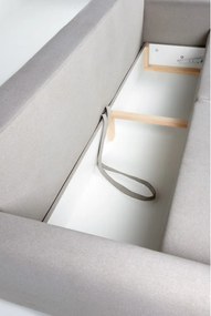 Svetlosivá rozkladacia pohovka Bonami Selection Pop