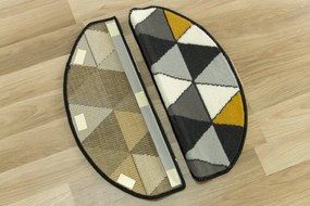 Nášľap na schody Luna 502902/89925 trojuholníky žlté