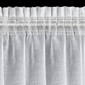 ZÁCLONA NA PÁSKE LENA 350X270 CM BIELA