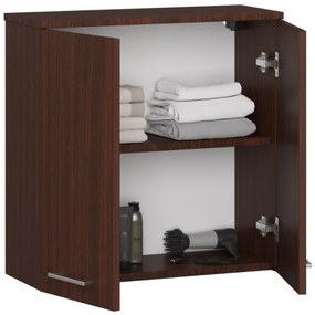 Kúpeľňová skrinka W 60 cm FIN 2D wenge