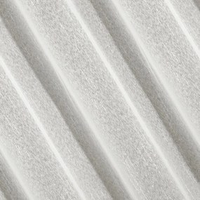Biela záclona LILIAN na páske s dažďovým efektom, polopriehľadná 300X145 cm