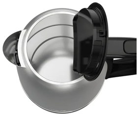 Tefal - Rýchlovarná kanvica SUBITO 1,7l 2400W/230V nerez/čierna