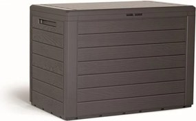 Záhradný box WOODEBOX 190 l - tmavohnedá 78 cm PRMBWL190-440U