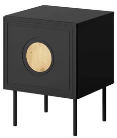 Sada 2 ks nočních stolků Palazzo černá