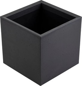 Květináč na kolečkách BETONIQUE 40x40 cm beton černý