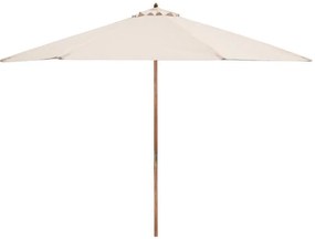 Fieldmann - Slnečník pr. 3 m krémová/akácia