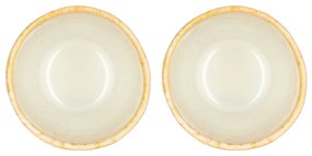 Krémové hrnčeky na espresso z kameniny v súprave 2 ks 80 ml Styles – Villa Collection