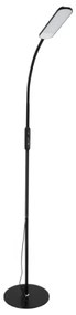 LED Stmievateľná stojacia lampa TEILO LED/10W/230V 3000/4000/6500K čierna + DO