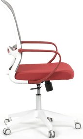 Kancelárska stolička červená KA-S425 RED
