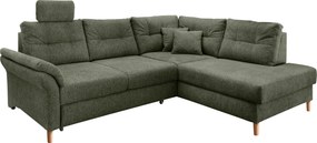 XXXLutz ROHOVÁ SEDAČKA, textil, tmavozelená Livetastic - Sedačky - 002310012740
