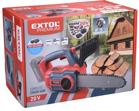 EXTOL PREMIUM AKU reťazová píla Share20V, bez aku a nabíjačky, čepeľ 300mm 8891921