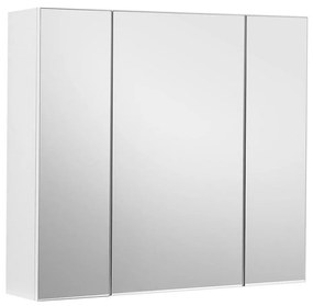 Zrkadlová kúpeľňová skrinka SKY biela