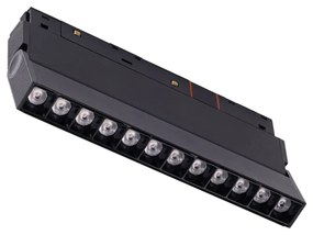 Alfa Kira Track Magnetic 2Line 12W CCT stmievateľné čierna