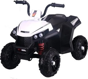 LEAN CARS Štvorkolka S601 EVA White napájaná batériou