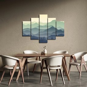 Obraz - Forest Mountain (150x105 cm)