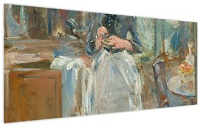 Obraz - Berthe Morisoti, In the Dining Room, reprodukcia (120x50 cm)