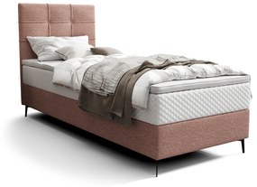 Jednolôžková posteľ 90 cm Infernus Comfort (lososová) (s roštom, bez úl. priestoru). Vlastná spoľahlivá doprava až k Vám domov. 1082343