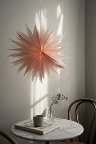 Watt & Veke Závesná svietiaca hviezda Liz Pink 50 cm