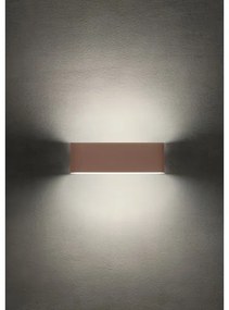 Redo 90453 - LED Vonkajšie nástenné svietidlo KLIPPE LED/24W/230V 3000K IP54 hnedá