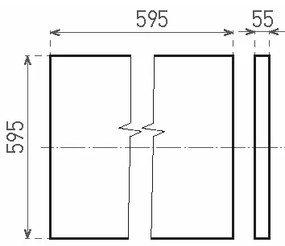 LED Prisadený panel ILLY LED/36W/230V
