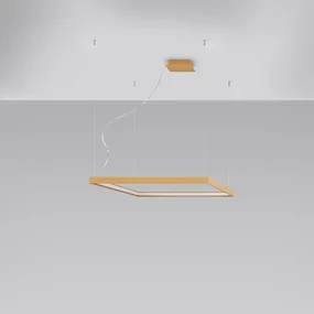 Závesné LED svietidlo Nelya m, 1x LED 50w, 3000k, g