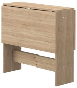 Rozkladací jedálenský stôl v dekore duba 76x28 cm Papillon – TemaHome