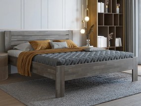 Posteľ Irma 180x200 cm, šedý buk