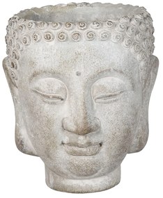 Květináč ve tvaru hlavy Buddhy L - Ø15*14*17 cm