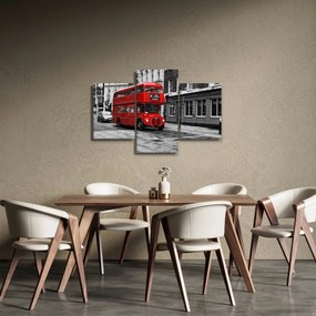 Obraz -Londýn s autobusom (90x60 cm)