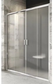 Sprchové dvere RAVAK Blix BLDP4-180 bright alu 190x177-181 cm 0YVY0C00ZG