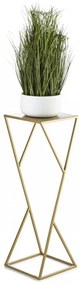 Stojan na kvety LOFT 70 cm zlatý
