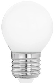 EGLO LED mini žiarovka, E27, G45, 4W, 470lm, teplá biela