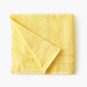 Goldea froté uterák / osuška nela - svetlo žltý 30 x 50 cm