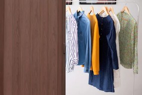 Skladacie dvere 004 01 hnedé 80 cm