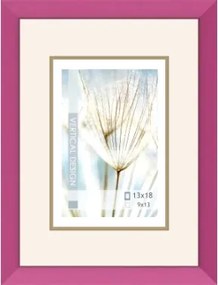 Fotorám Giulia 13x18 cm, ružový%