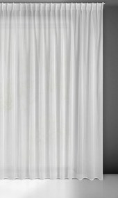 ZÁCLONA NA PÁSKE SIMONE 400X300 CM BIELA