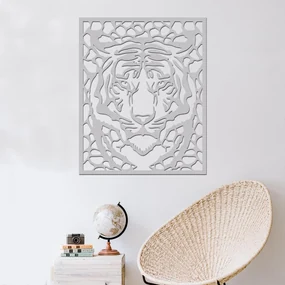 drevo zivota Drevená dekorácia na stenu TIGER Farebný vzor: Javor, Rozmery (cm): 40x39