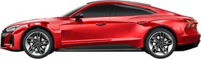 Double E Audi RS E-tron GT RC auto na diaľkové ovládanie červené 1:14