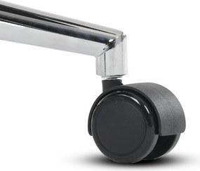 Kancelárska ergonomická stolička LUMOS — sieťovina, čierna