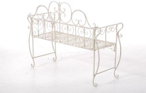 Záhradná lavička GS11173499 - Krémová antik