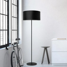 Čierna stojacia lampa Sotto Luce MIKA Elementary Xl 1F