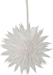 STAR TRADING Závesná svietiaca hviezda Dis White 40 cm