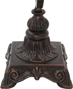 Čierna stolová lampa s kovovým tienidlom (výška 40 cm) World Industry – Mauro Ferretti