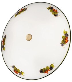 Kolarz 731.U13.4.113-Stropné svietidlo NONNA 3xE27/60W/230V pr. 42 cm víno/jahody