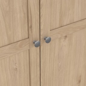 Šatníková skriňa v dekore duba v prírodnej farbe 147x200 cm Billund – Tvilum