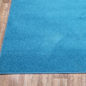 AladinWorld Expres, Behúň Eton tyrkys, 67x200, modrá, detská izba