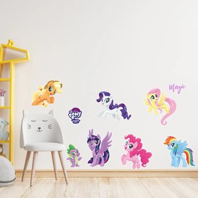 My Little Pony 4 - nálepka na stenu